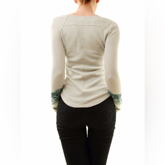 Free People “Bandana Cuff" Top in Mint sizes X-Small - Picture 7 of 14